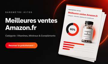 Baromètre Ikitos : les meilleures ventes Amazon.fr en Vitamines, Minéraux & Compléments alimentaires (Août 2026)